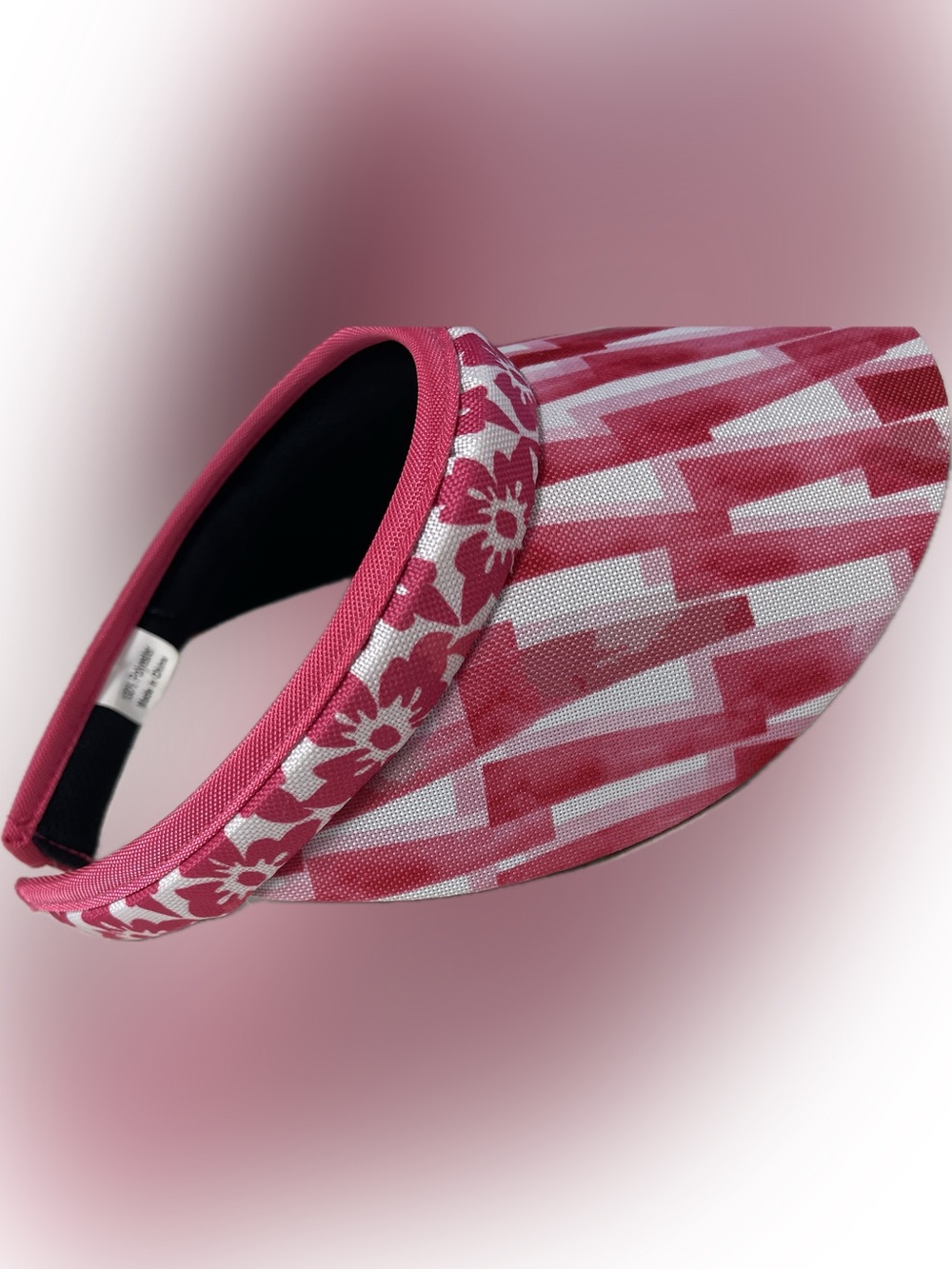 Glove It Pink Floral Visor - Picture 5 of 6